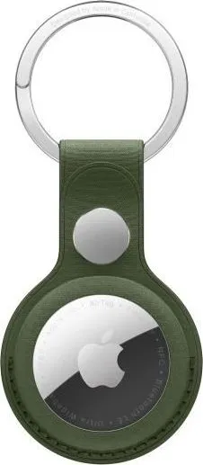 AirTag FineWoven Key Ring - Moss