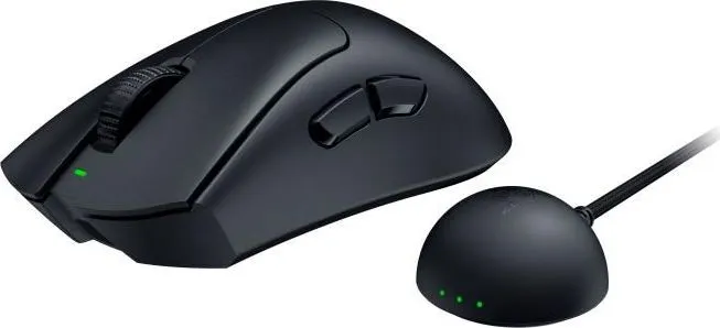 Mouse Gaming Wireless Razer DeathAdder V4 Pro, 45000 dpi, negru
