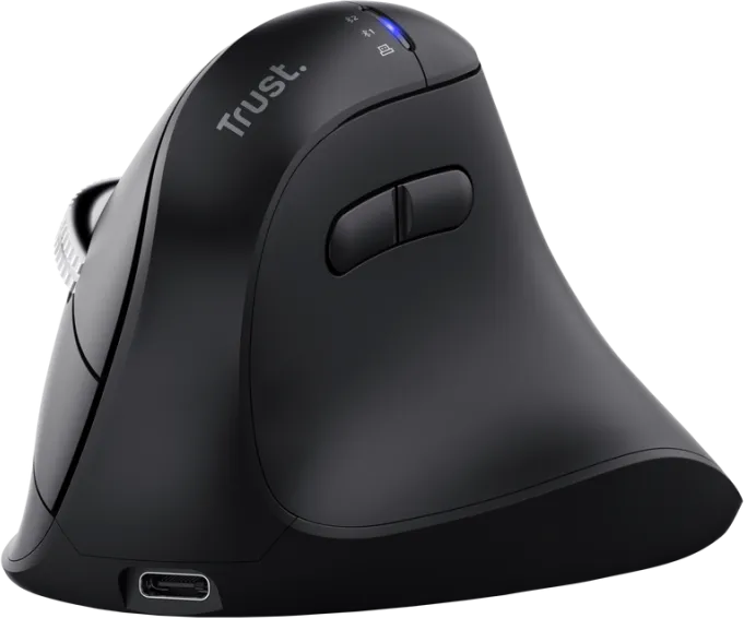 Mouse Wireless Trust Vyran, 4800 DPI, Negru