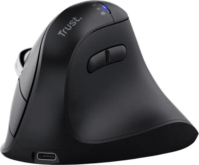 Mouse Wireless Trust Vyran, 4800 DPI, Negru