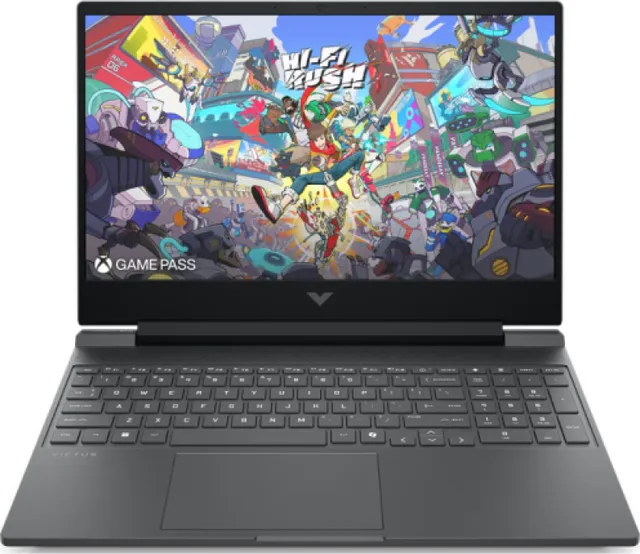 Laptop Gaming HP Victus 15-fa3004nn, cu procesor Intel Core i7 230H, 15.6'' IPS, 16 GB DDR4, 1 TB