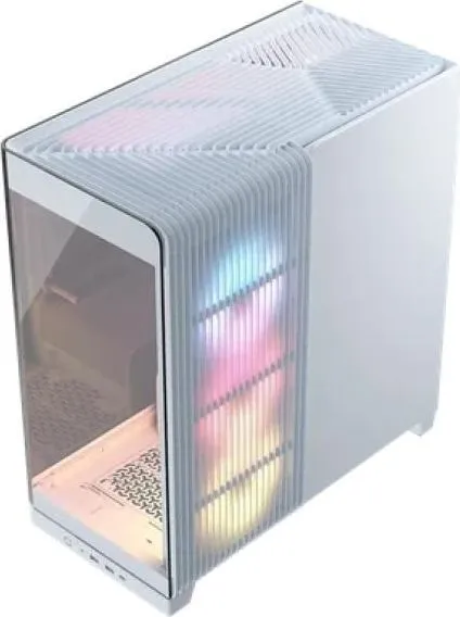 Carcasa Corsair 4500X RS-R ARGB, RGB, Mid Tower, White
