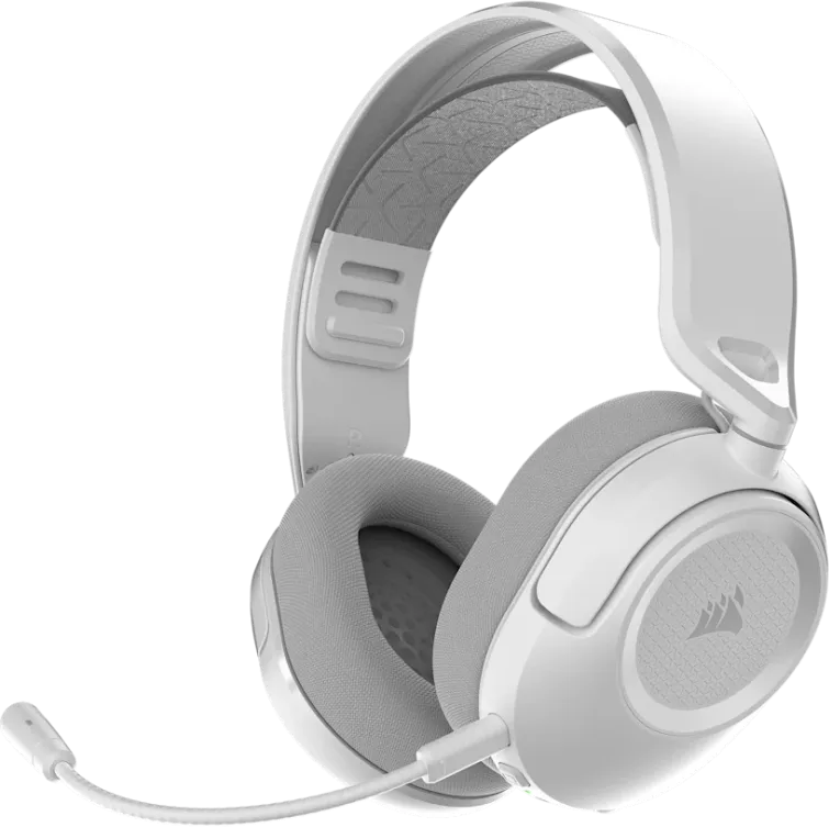 Casti Gaming Head-band Corsair HS35 v3, Wireless, Alb