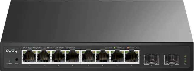 Switch Cudy Gigabit GS108ES2 1.0, 8 porturi