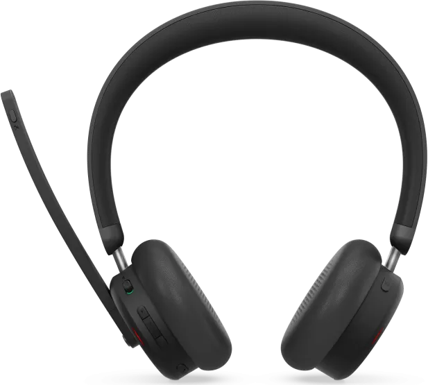Casti Head-band Lenovo ANC Headset 6550, Wireless, Noise Canceling, Negru