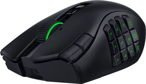 Mouse Gaming Wireless Razer Naga V3 Pro, 50000 dpi, negru