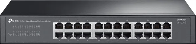 Switch TP-Link LS1024G, Gigabit, 24 porturi