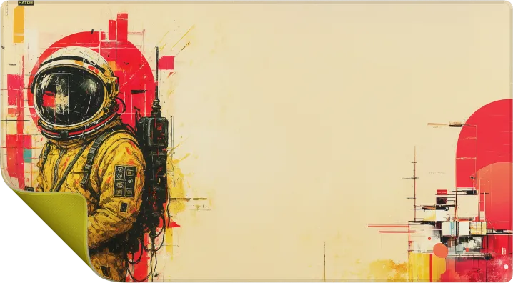 Mousepad Gaming Hator Tonn EVO 3XL Astronaut, 1000 x 550 mm, Multicolour