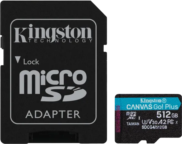 Card de Memorie Kingston 512GB Canvas Go! Plus CL10