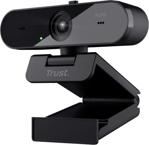 Camera Web Trust Taxon, rezolutie video 2K, USB 2.0, Negru