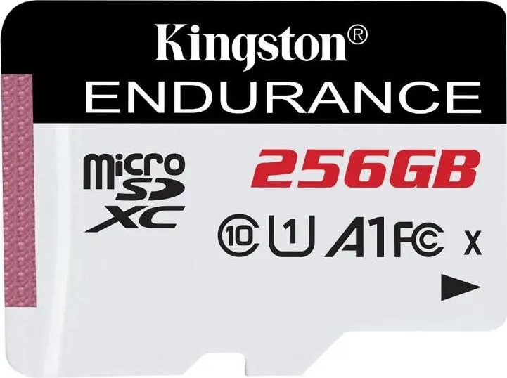 Card de Memorie MicroSDXC Kingston 256GB microSDXC UHS-I U1 V10 High-Endurance