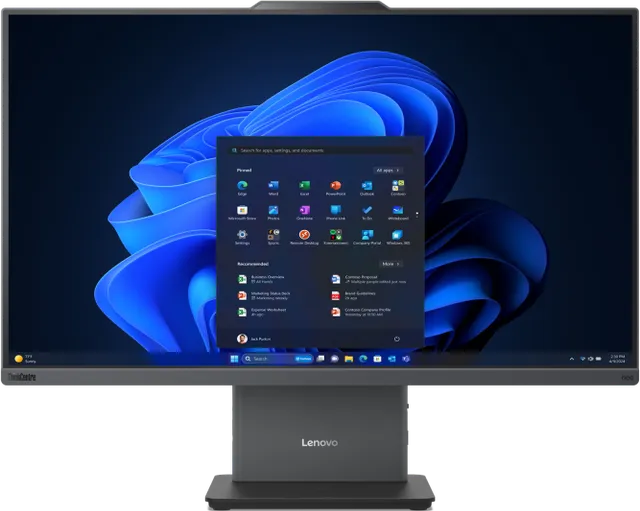 All-in-One Business Lenovo ThinkCentre neo 50a 27 Gen 6 LNL cu procesor Intel Core Ultra 7 256V pana la 4.8