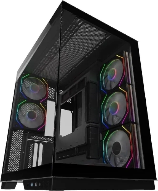 Carcasa Aqirys Janus, RGB, Mid Tower, Black