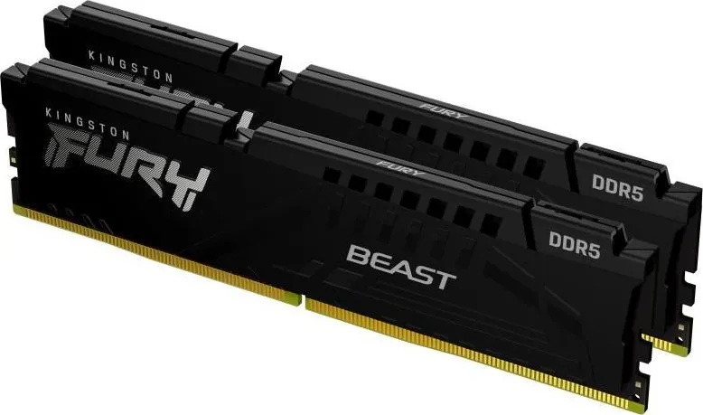 Memorie RAM Kingston FURY Beast, 64GB DDR5, 5600MHz, CL36