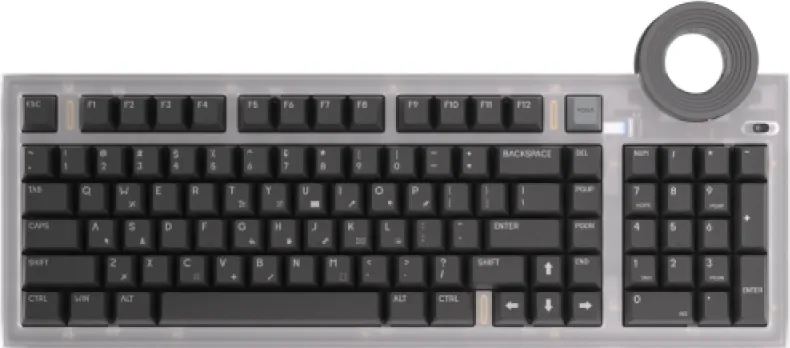 Tastatura Mecanica Lenovo Yoga Creative Keyboard AngryMiao Edition, RGB, USB, Gri
