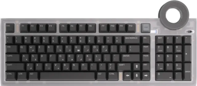 Tastatura Mecanica Lenovo Yoga Creative Keyboard AngryMiao Edition, RGB, USB, Gri