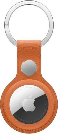 AirTag FineWoven Key Ring - Fox Orange