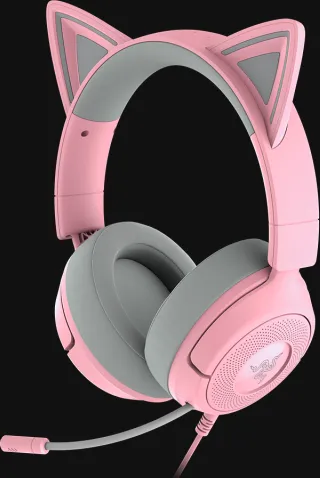 Casti Gaming Head-band Razer Kraken Kitty V3 X, Wired, Roz