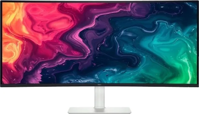 Monitor Commercial Dell 34 Plus S3425DW, 34", 3440 x 1440 pixeli, Silver-Black