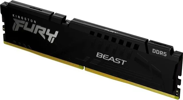 Memorie RAM Kingston FURY Beast, 16GB DDR5, 6000MHz, CL36