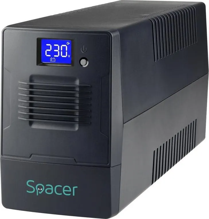 UPS Spacer SPUP-2000D-LIT01, 1200W, LCD, USB, Compact