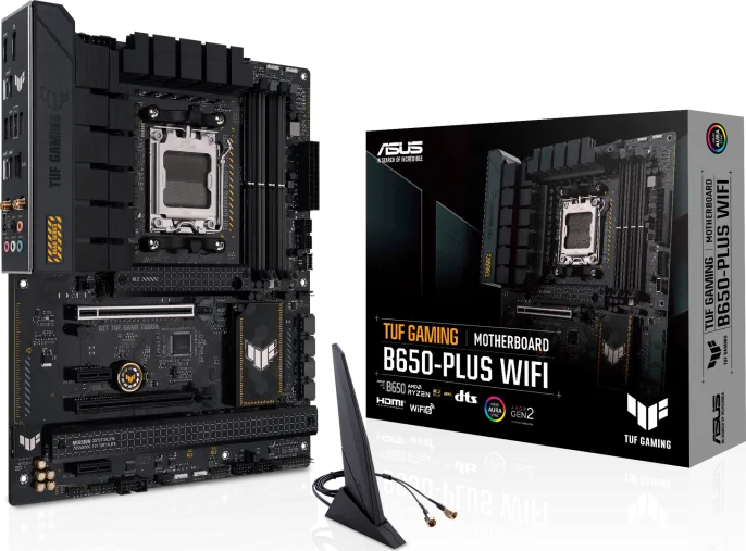 Placă de bază ASUS TUF Gaming B650-PLUS WIFI, ATX, socket AM5, chipset AMD B650 — Resigilat