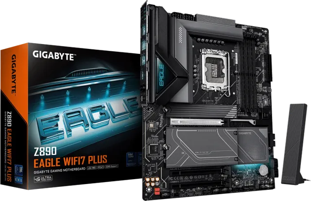 Placa de baza Gigabyte Z890 Eagle WIFI7 PLUS, Socket 1851, DDR5, ATX