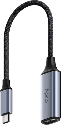 Adaptor Cudy UH401 USB-C la HDMI 4K 60Hz, USB C/ HDMI, Gri