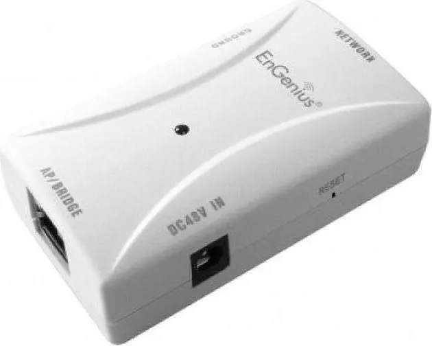 EnGenius Indoor PoE Injector 48V pPoE, deploy ENH220EXT / ENH710EXT / ENH900EXT / ENH1750EXT
