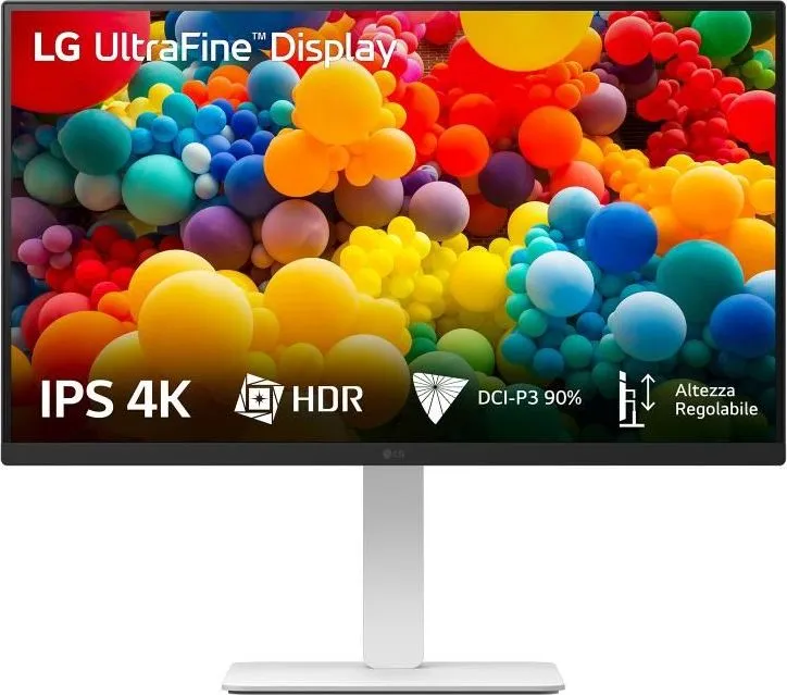 Monitor Consumer LG 27US550-W, 27", 3840 x 2160 pixeli, White