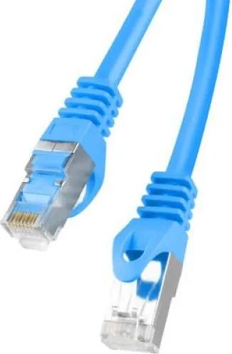 Patchcord CAT.6 FTP 0.25M Blue Fluke Passed Lanberg
