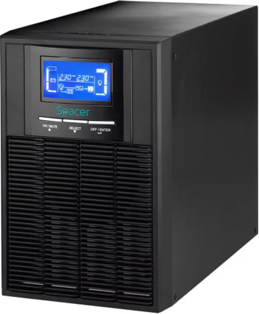 UPS Spacer SPUP-1000D-OLT01, 900W, LCD, USB, Tower
