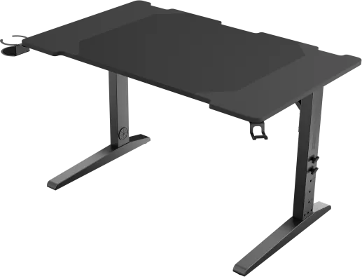 Birou gaming Genesis Holm Modular 120, material metal MDF, reglabil pe inaltime 70 - 90 cm, iluminare RGB