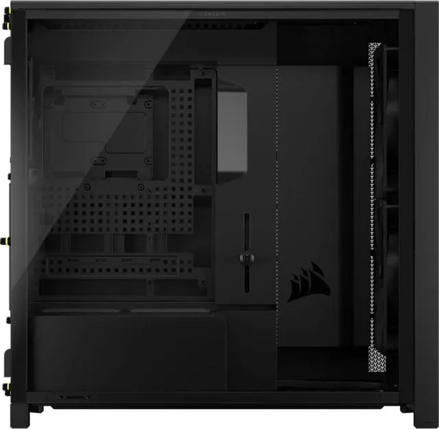 Carcasa Corsair Frame 5000D WOOD RS, RGB, Mid Tower, Black