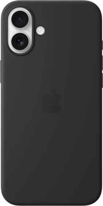 iPhone 16 Plus Silicone Case with MagSafe - Black