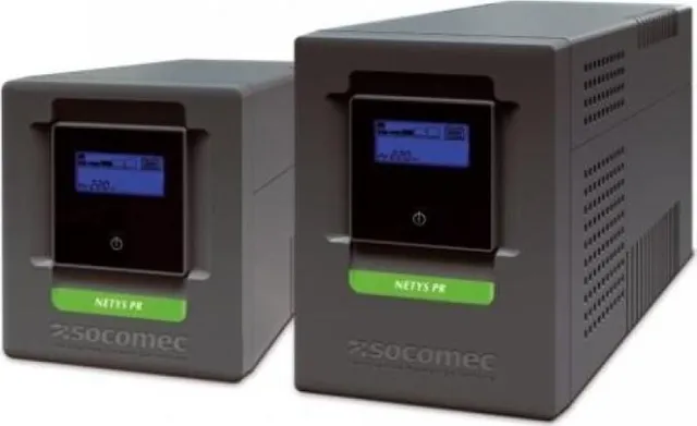 Netys PR Mini Tower UPS Socomec 1000VA / 700W, tehnologie line interactive, unda sinusoidala