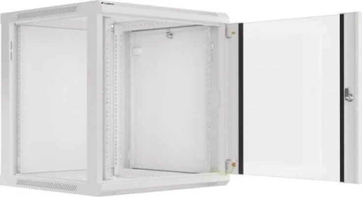 Dulap rack 19" perete 12U / 600x600 (flat pack) V2 gri