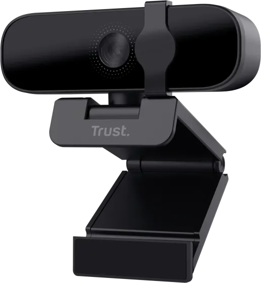 Camera Web Trust Tanor, rezolutie video Full HD, USB 2.0, Negru
