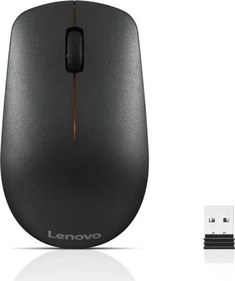 Mouse Wireless Lenovo 400, 1200 dpi, Negru