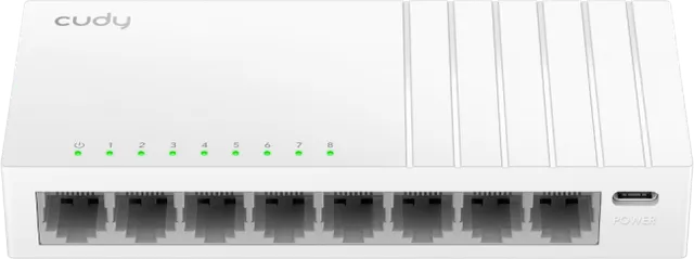 Switch Cudy Gigabit GS108U 2.0, 8 porturi