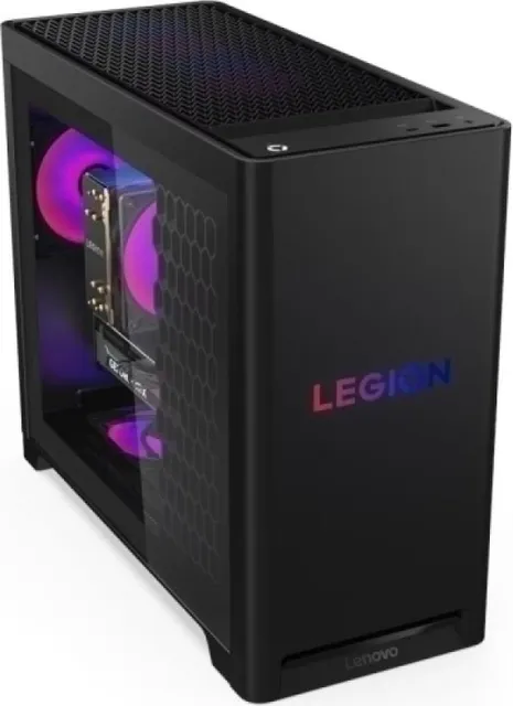 Desktop Gaming Lenovo Legion T5 30AGB10 cu procesor AMD Ryzen 7 7800X3D pana la 5.0 GHz, 16 GB DDR5, 1TB SSD