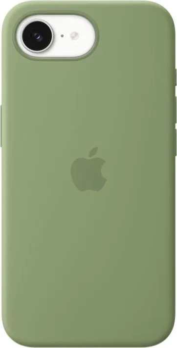 iPhone 17e Silicone Case with MagSafe – Light Moss