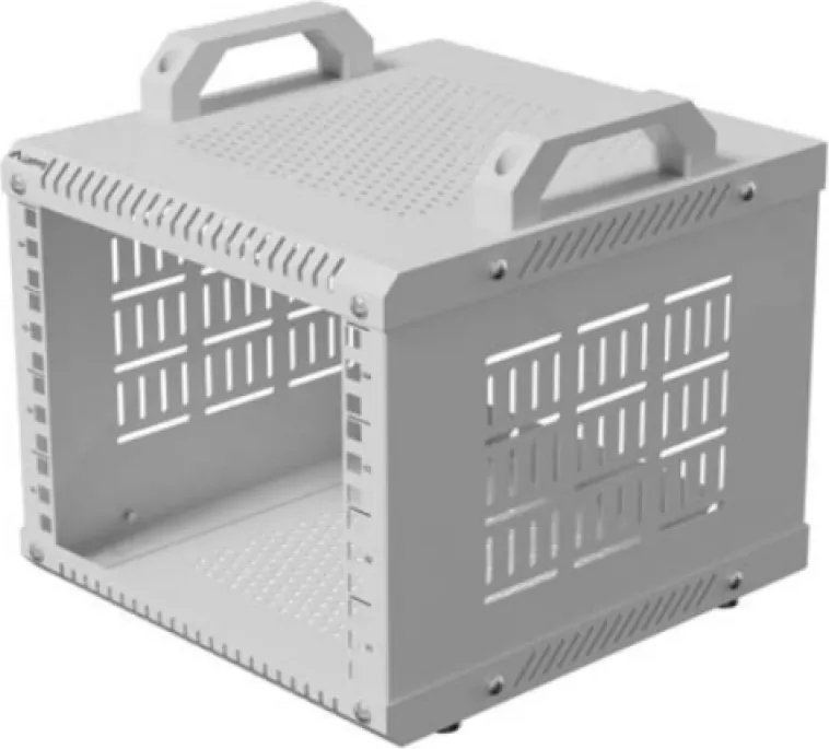 Open Rack 10" 4U 280X300 Lanberg, Self-assembly, material Cold-rolled steel, maximum load 60 kg, gri