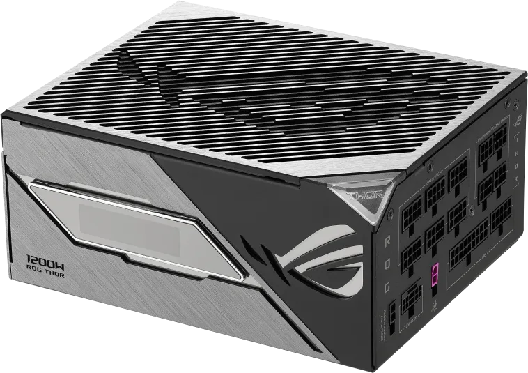 Sursa ASUS ROG THOR 1200W Platinum III, ATX12V, Active PFC, ATX 3.1, 80 PLUS Platinum, ROHS — Resigilat