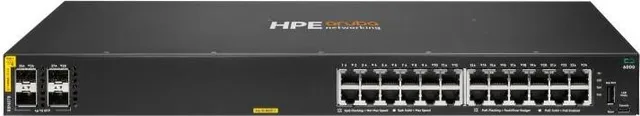 Switch HPE Aruba Networking CX 6000 24p, Gigabit, 24 porturi, PoE