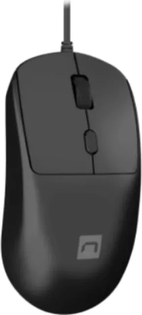 Mouse cu fir Natec HAWK 2, 2400 dpi, Negru