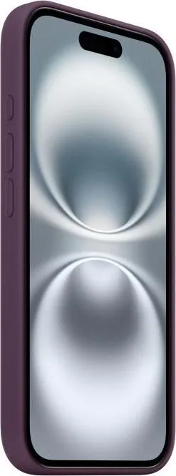 iPhone 16 Silicone Case with MagSafe - Plum