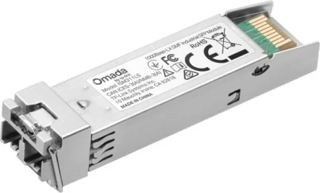 TP-Link SFP Module 1000Base-LX MMF Industrial, standard IEEE 802.3z, TCP/IP, fibra 9/125 µm Single-mode
