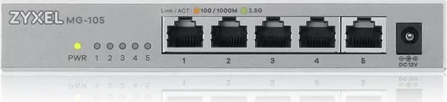 Switch Zyxel XMG-105, 2.5G, 5 porturi
