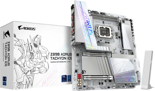 Placa de baza Gigabyte Z890 Aorus Tachyon ICE, Socket 1851, DDR5, E-ATX